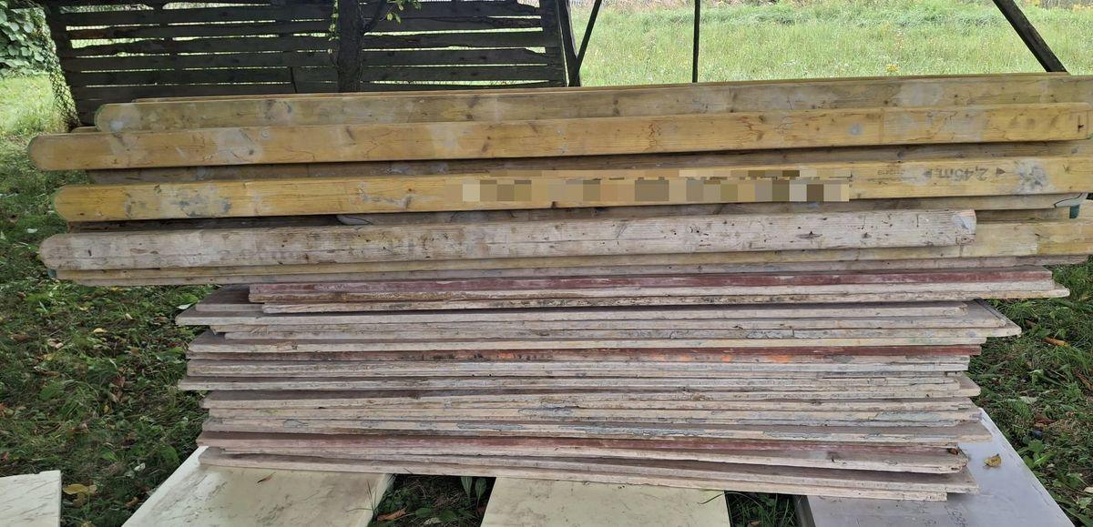 Przedmioty skradzione z placu budowy (fot. KMP Rzeszów)