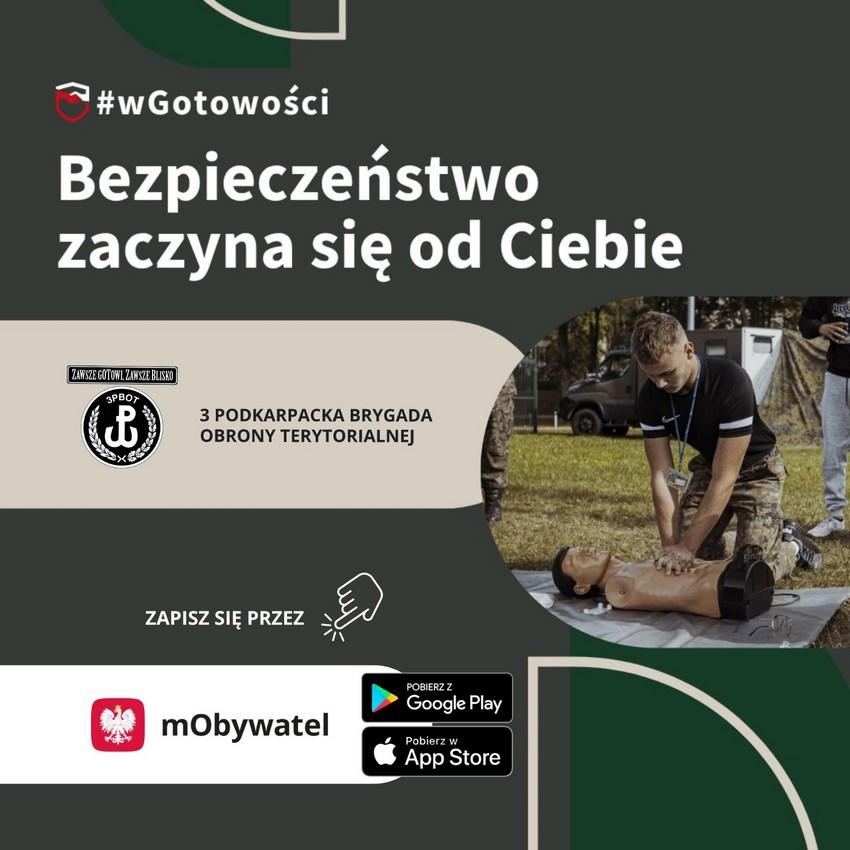 Jednostki wojskowe będą szkolić obywateli. Program „wGotowości” startuje w listopadzie