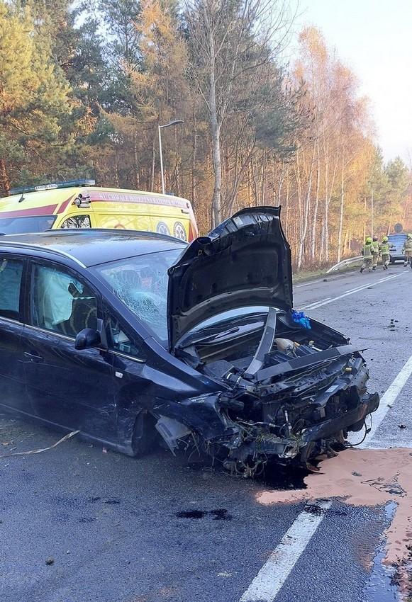 Dachowanie samochodu w Tryńczy