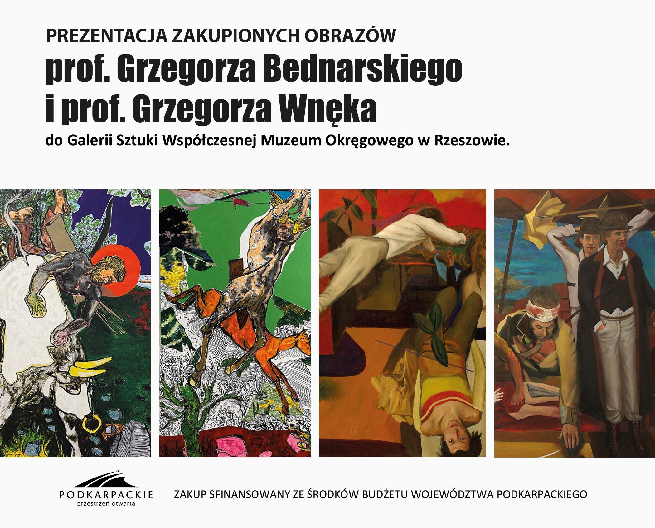 Prace autorstwa prof. Dzieła Grzegorza Bednarskiego i Grzegorza Wnęka