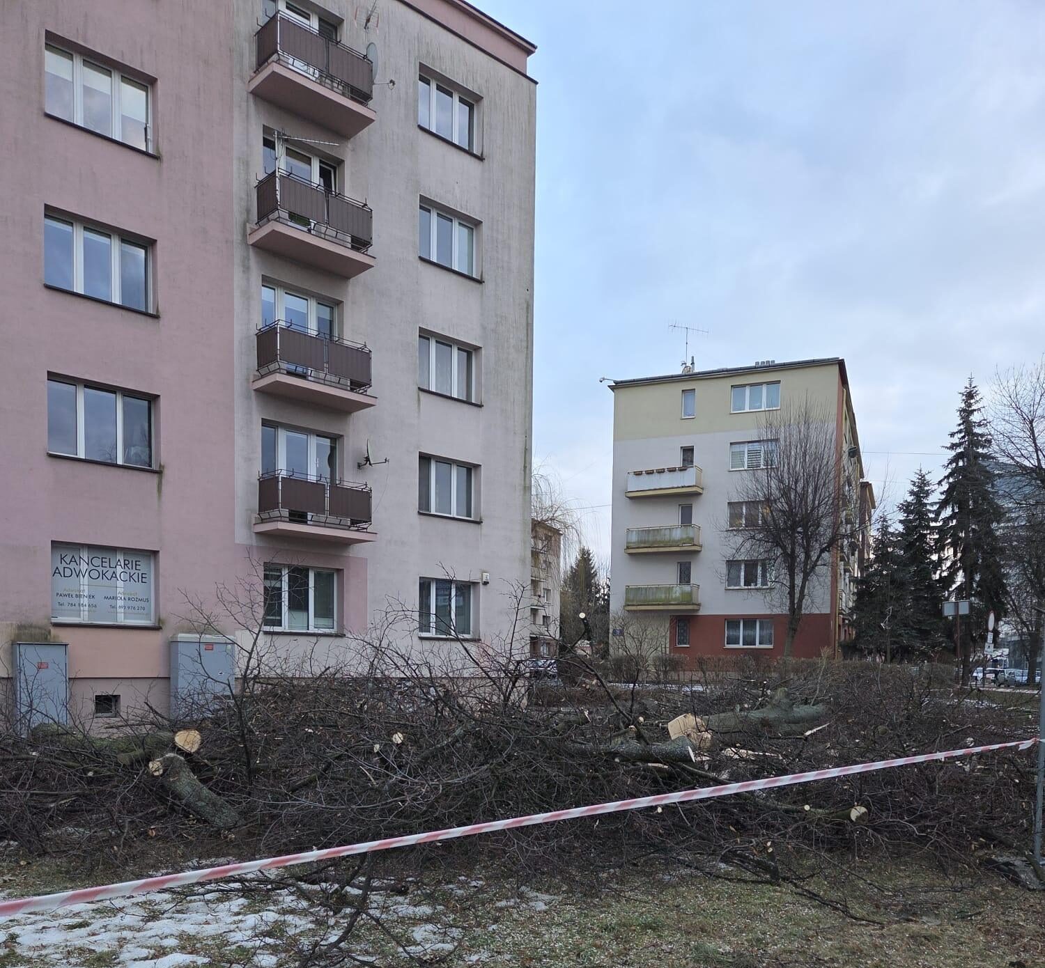 Ulica Słowackiego Rzeszów - nowy budynek