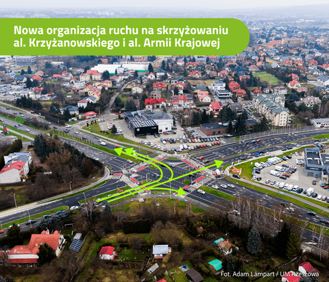 krzyżanowskiego utrudnienia w ruchu