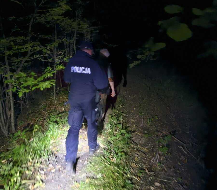 zgubiła się w bieszczadach