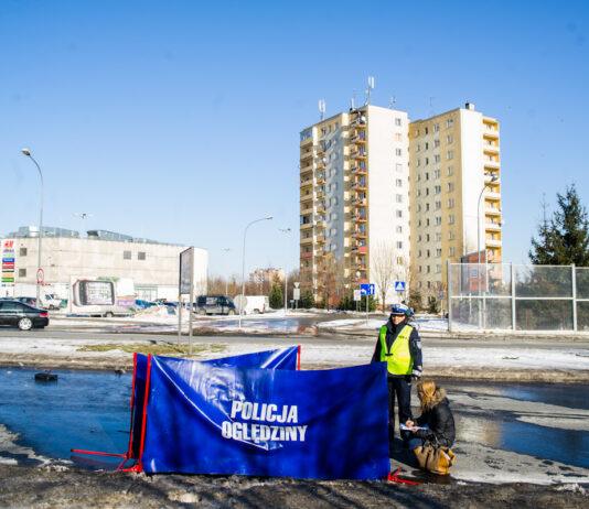 Śmiertelne potrącenie pieszej na ul. Krakowskiej