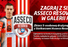Zagraj z siatkarzami Asseco Resovii w Galerii Rzeszów