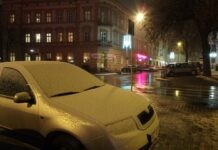 W Rzeszowie spadł pierwszy śnieg. Zdjęcia naszego czytelnika