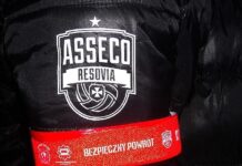 Wspólna akcja odblaskowa siatkarzy Asseco Resovii i policjantów