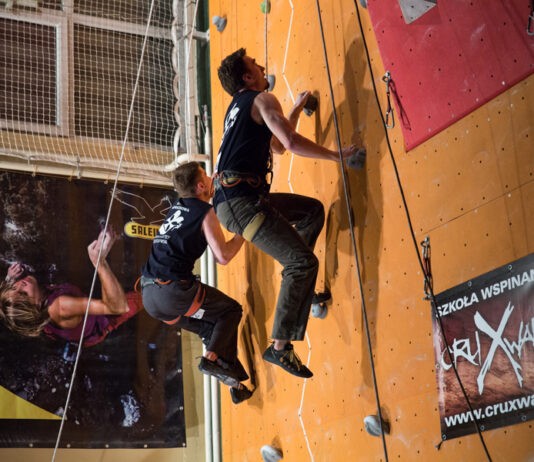 Akademickie zawodowe wspinaczkowe rozstrzygnięte
