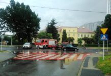 Wypadek na ulicy Warszawskiej. Jedna osoba ranna