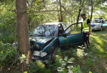 Policyjny pościg za pijanym kierowcą opla. Miał 3,5 prom.