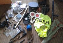 Udawał policjanta i zatrzymał samochody do kontroli