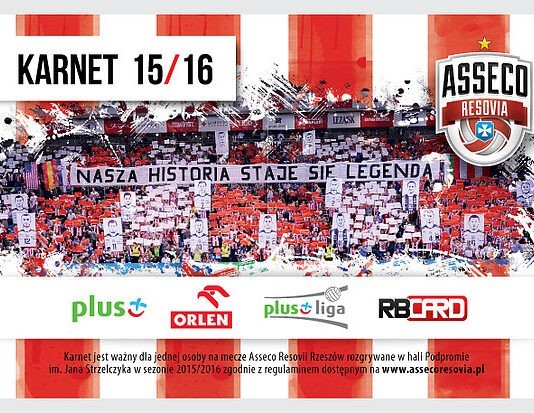Rezerwacja karnetów na mecze Asseco Resovii w nowym sezonie