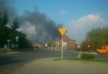 Pożar w Rzeszowie. Zapaliło się poddasze domu jednorodzinnego