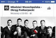 Wszechpolacy z Podkarpacia autorami rasistowskiej grafiki z piłkarzami