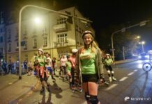 Nightskating Rzeszów – dziś nocny przejazd na rolkach ulicami Rzeszowa