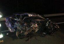 Tragiczny wypadek. BMW zderzyło się z volvo. Nie żyje 24-latek