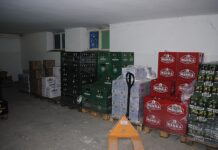 Przez pięć dni ukrywał się w magazynie z… alkoholem