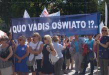 „Nie” dla likwidacji gimnazjów. W poniedziałek protest nauczycieli