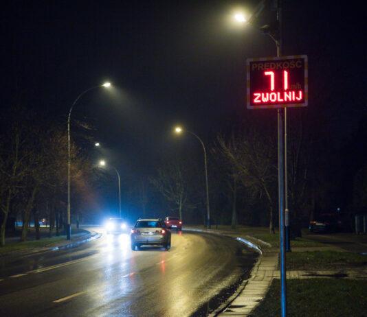 W Rzeszowie będą w tym roku cztery tablice mierzenia prędkości