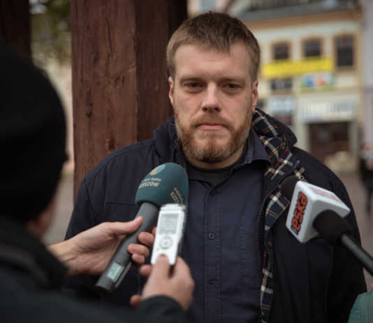 Adrian Zandberg w Rzeszowie: Stawiamy czoła fanatykom religijnym na Podkarpaciu