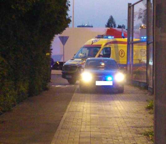Wypadek w Rzeszowie. 21-latek na skuterze z Blinkee zderzył się z 16-latkiem na rowerze
