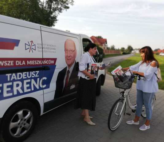Wybory 2018. Na ulice wyjechał “Ferenc patrol” z kandydatami Rozwoju Rzeszowa