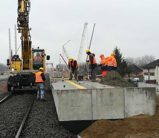 Rośnie nowy przystanek Rzeszów Zachodni. Pierwsze efekty już widać