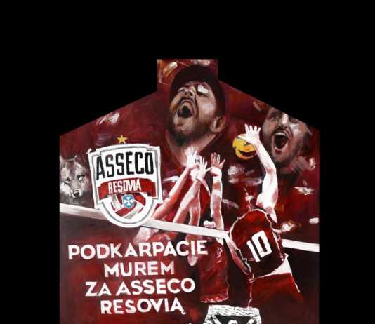W Rzeszowie powstanie wielki kibicowski mural dla siatkarzy Asseco Resovii