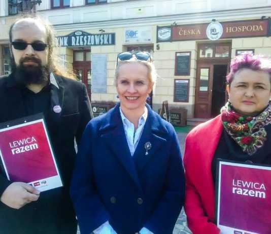 Wybory do europarlamentu. Znamy pierwszą trójkę Lewicy Razem na Podkarpaciu