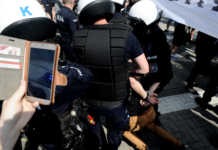 Zarzut dla 56-latka za atak na policjanta podczas II Marszu Równości