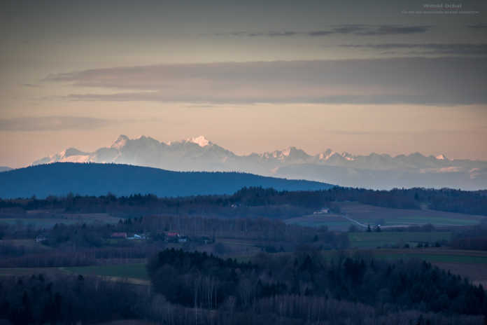 widok na Tatry