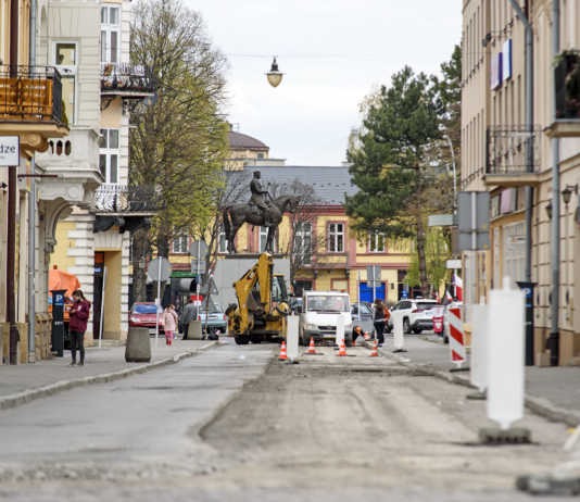 Ulica Gałęzowskiego w Rzeszowie zamknięta. Remont do końca kwietnia