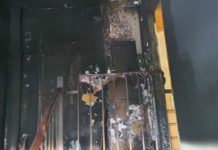 Pożar w bloku na ul. Obrońców Poczty Gdańskiej. Mieszkańcy słyszeli wybuch