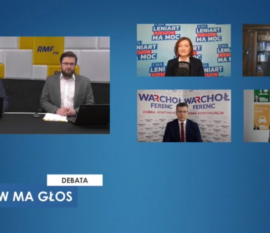 Pierwsza debata kandydatów na prezydenta Rzeszowa. Sporo złośliwości, personalne ataki