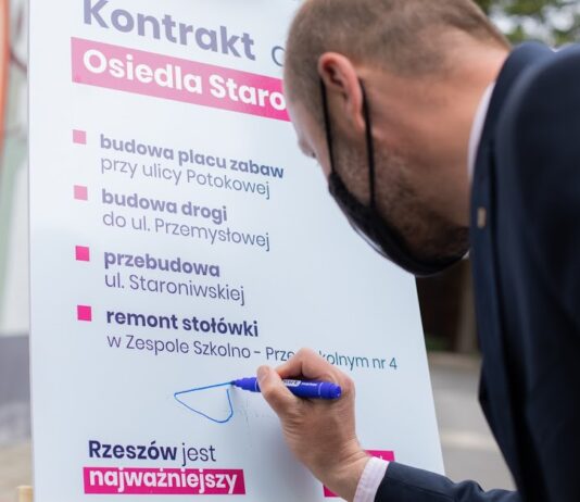 Wybory w Rzeszowie. Konrad Fijołek z kolejnym “kontraktem”. Z osiedlem Staroniwa