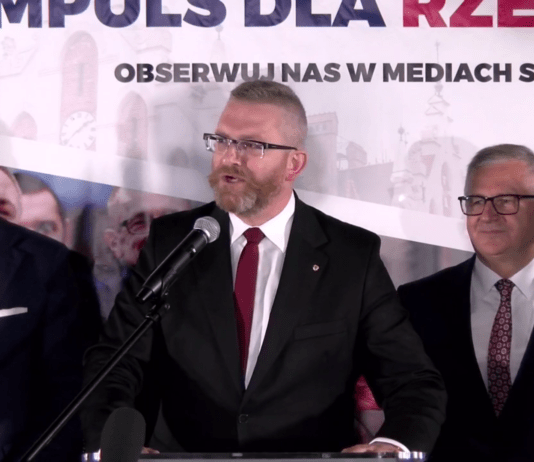 Wybory prezydenckie. Grzegorz Braun z pokorą: “Szanuję wybór rzeszowian”