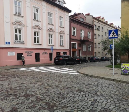 Kolejne ułatwienia dla pieszych. “Zebra” przy ulicy Baldachówka w Rzeszowie