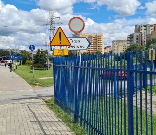 Rowerzyści nie przejadą rzeszowskimi bulwarami. Ścieżka zamknięta