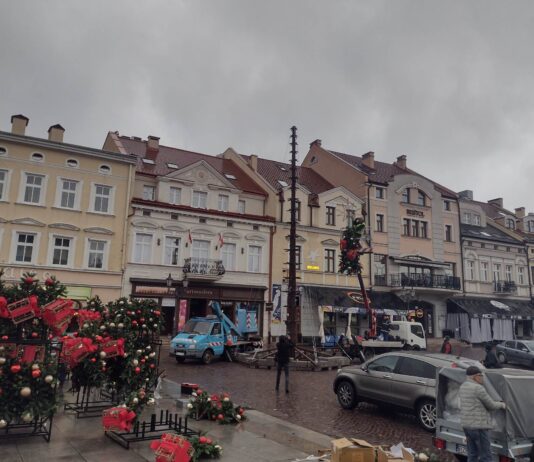 Iluminacje świąteczne w Rzeszowie