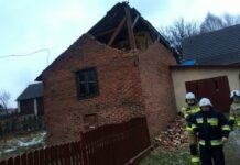 229 interwencji strażaków po niedzielnych skutkach silnego wiatru na Podkarpaciu