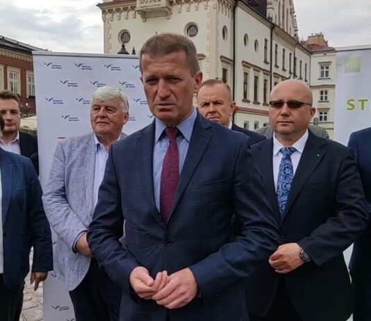 Poseł Ireneusz Raś w Rzeszowie o planie budowy CPK: nielogiczna inwestycja