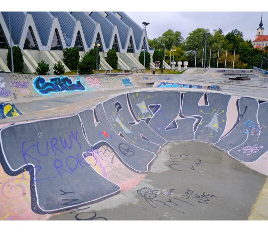 Wulgaryzmy i obsceniczne rysunki na skateparku. Miasto: wiemy. I co? I nic