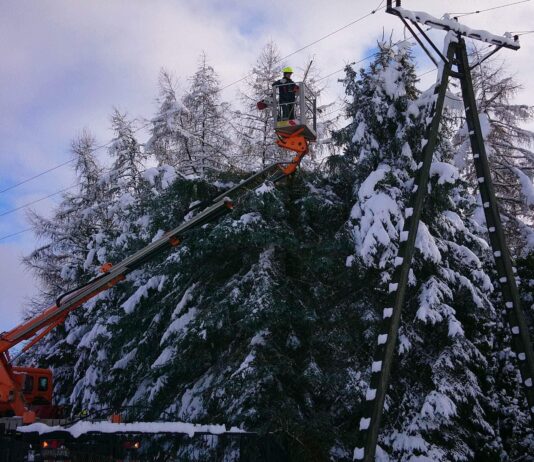 Na Podkarpaciu 2,5 tys. domów bez prądu. Zawinił śnieg
