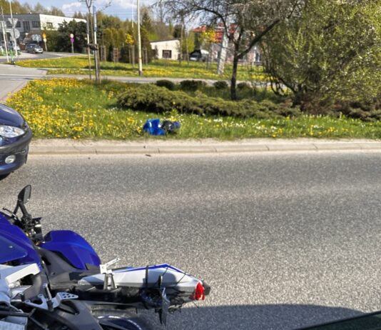 Kolejne dwa wypadki z udziałem motocyklistów. Poszkodowana 10-latka