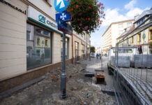 Ruszyła przebudowa Grunwaldzkiej. Ruch pieszych przez środek deptaka
