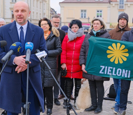 Wybory 2024. Zieloni poparli Konrada Fijołka na prezydenta Rzeszowa