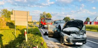 sedziszow-malopolski-pozar-samochodu