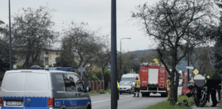 zderzenie-samochod-motocykl-jaslo