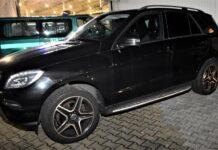 Poszukiwany przez Interpol mercedes odzyskany na granicy