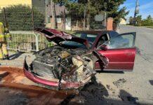 Zderzenie trzech aut. Dwóch kierowców w szpitalu